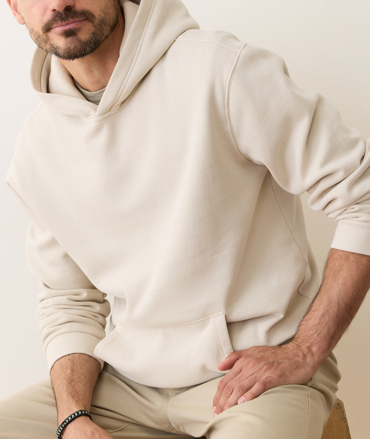 Men's Cloud 9 Fleece Relaxed Hoodie in Whitecap