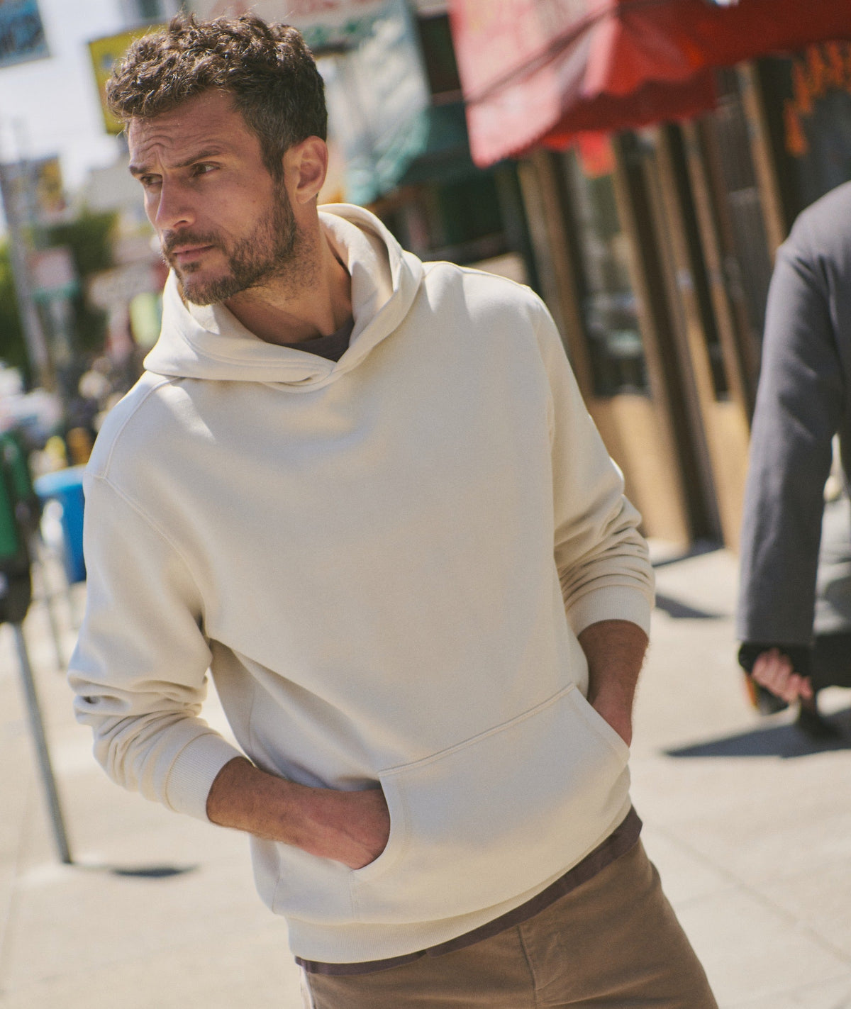 Men's Cloud 9 Fleece Relaxed Hoodie in Whitecap